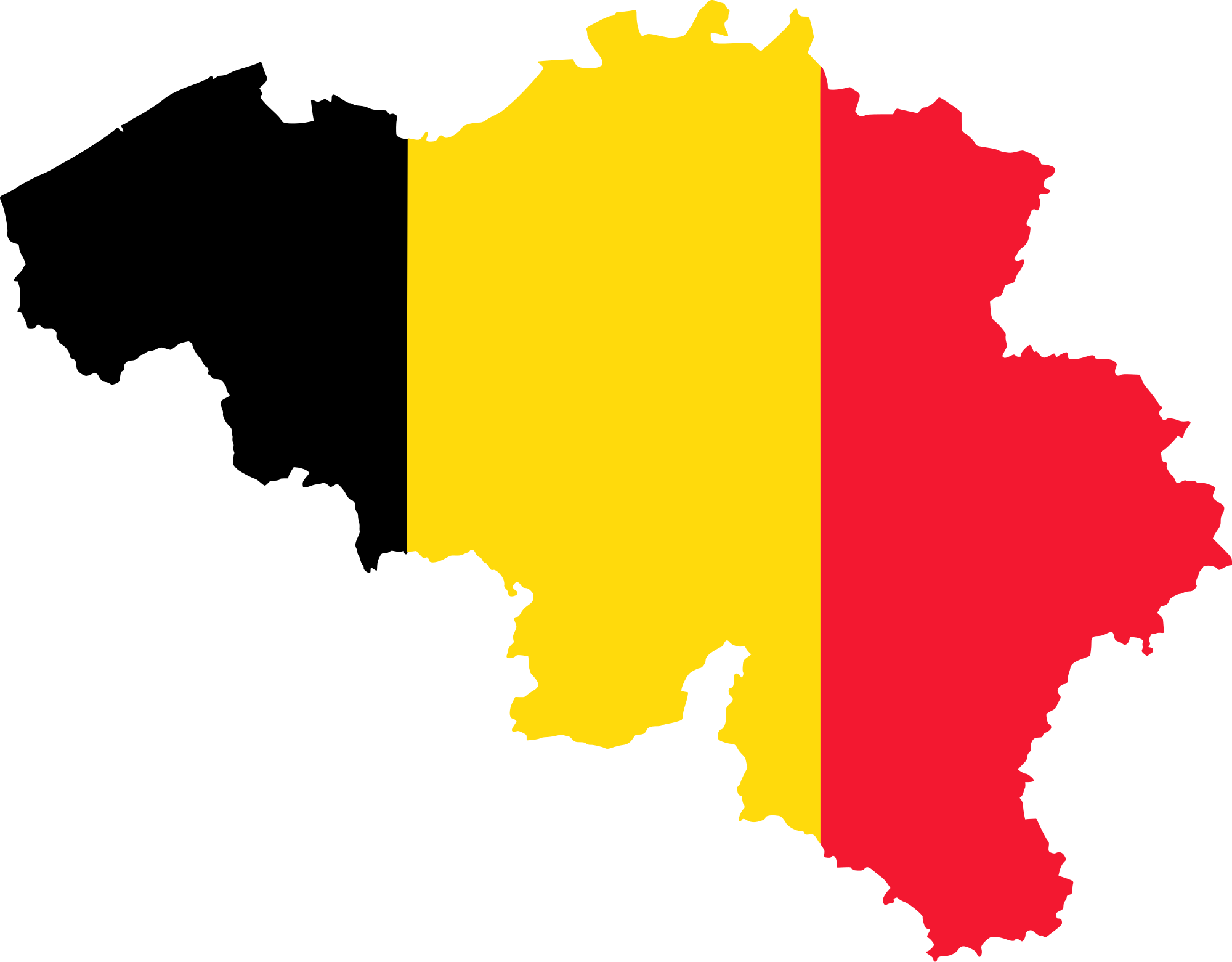 BelgiumFlagMap